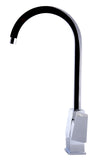 ALFI Polished Chrome Gooseneck Single Hole Bathroom Faucet, AB3470-PC