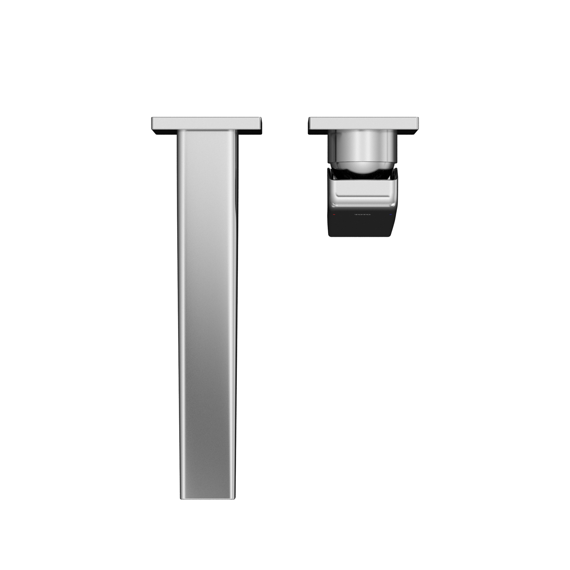 TOTO GB 1.2 GPM Wall-Mount Single-Handle Long Bathroom Faucet with COMFORT GLIDE Technology, Polished Chrome, Brass, TLG10308U#CP