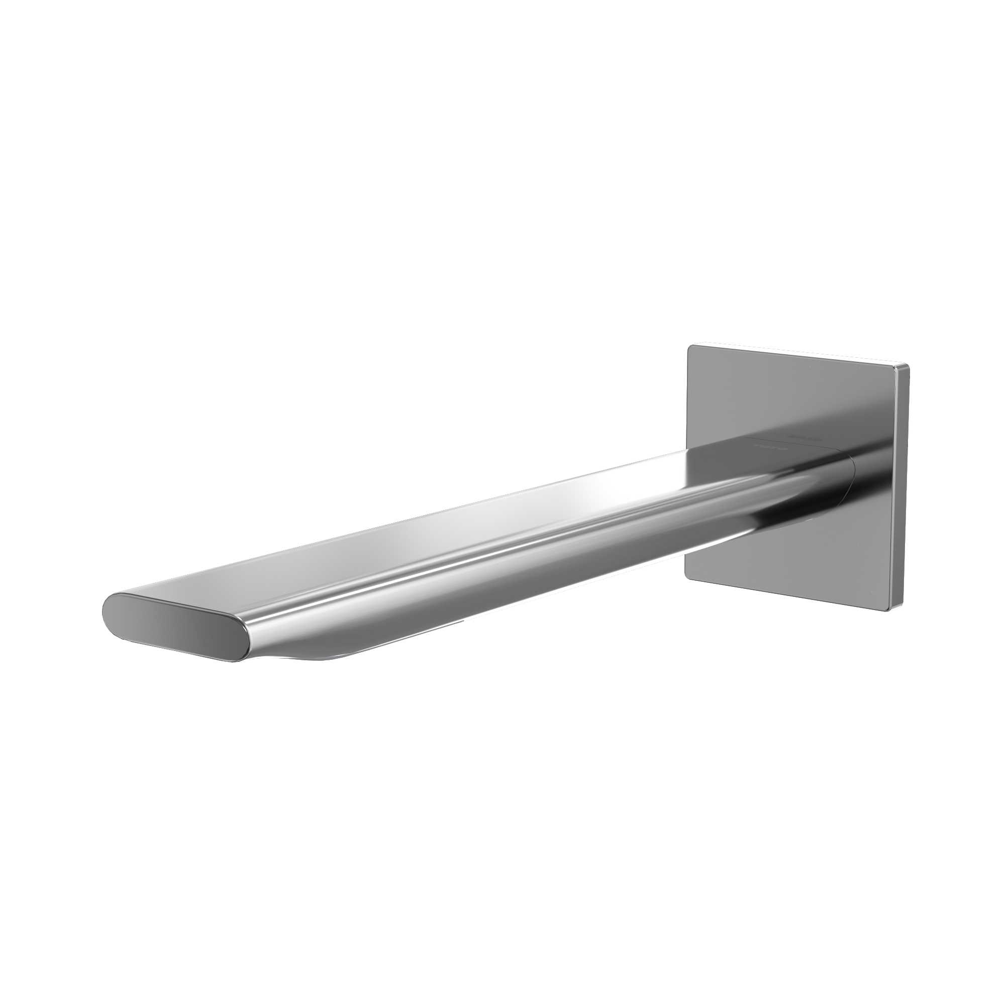 TOTO Libella Wall-Mount ECOPOWER or AC 0.5 GPM Touchless Bathroom Faucet Spout, 20 Second Continuous Flow, Polished Chrome, Brass, TLE23010U3#CP