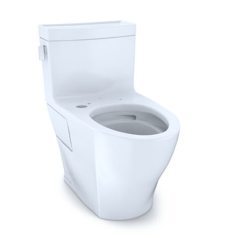 TOTO Legato One-Piece Elongated 1.28 GPF WASHLET+ and Auto Flush Ready Toilet with CEFIONTECT, Cotton White, Vitreous China, CST624CEFGAT40#01