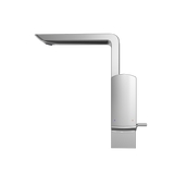 TOTO GR Series 1.2 GPM Single Side Handle Bathroom Sink Faucet with COMFORT GLIDE Technology and Drain Assembly, Polished Chrome, Brass, TLG02309U#CP