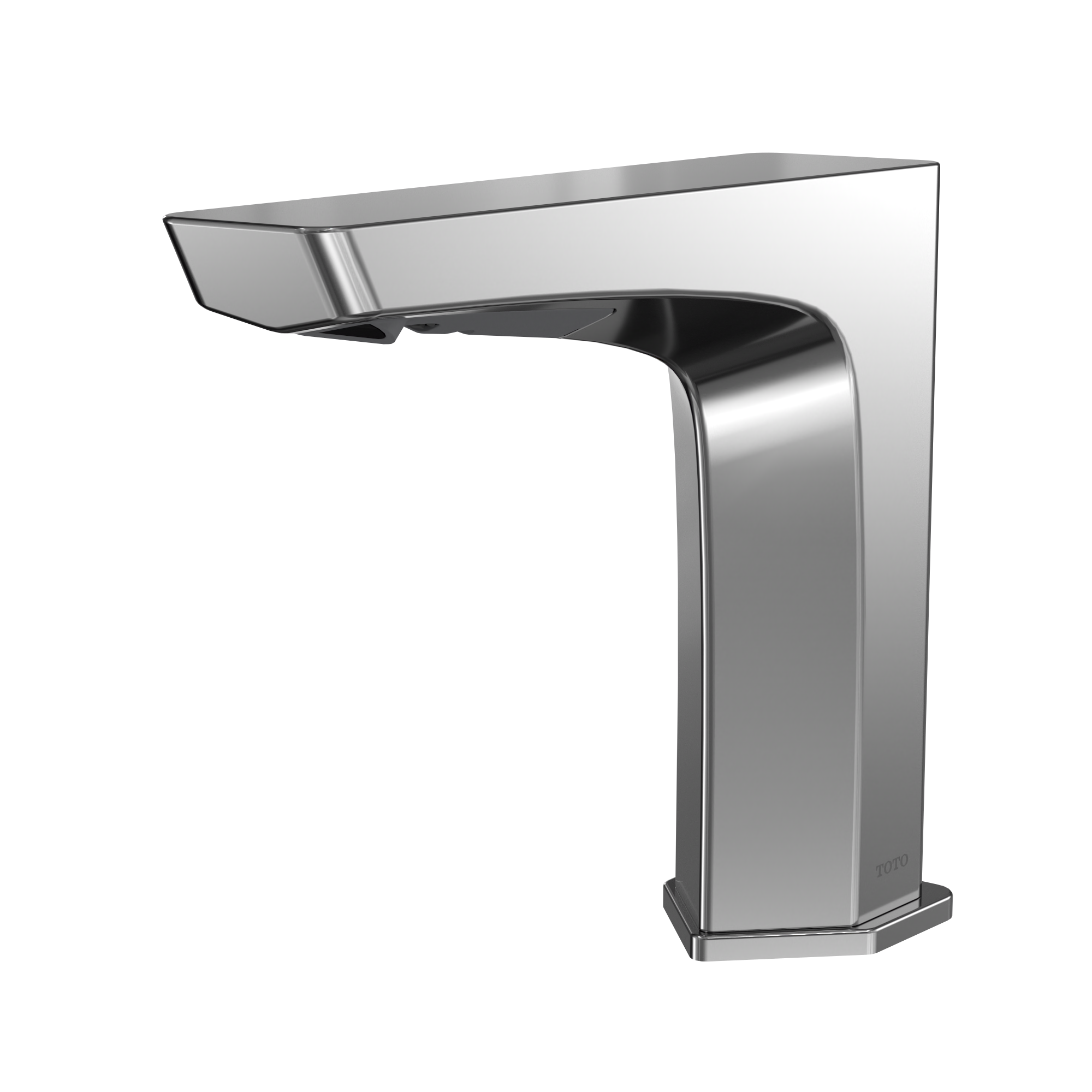 TOTO GE AC Powered 0.5 GPM Touchless Bathroom Faucet, 20 Second Continuous Flow, Polished Chrome, Brass, T20S53A#CP