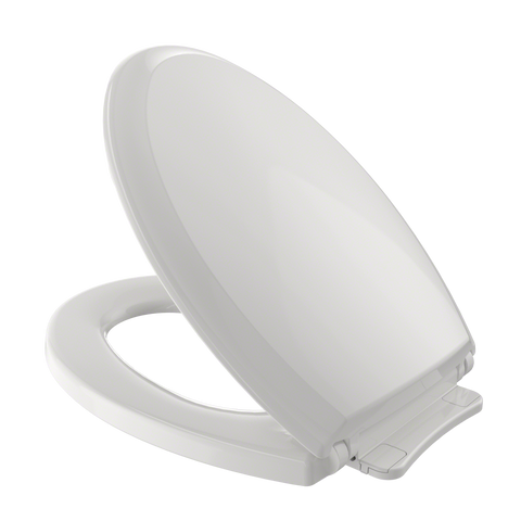 TOTO Guinevere SoftClose Non Slamming, Slow Close Elongated Toilet Seat and Lid, Colonial White, Plastic, SS224#11