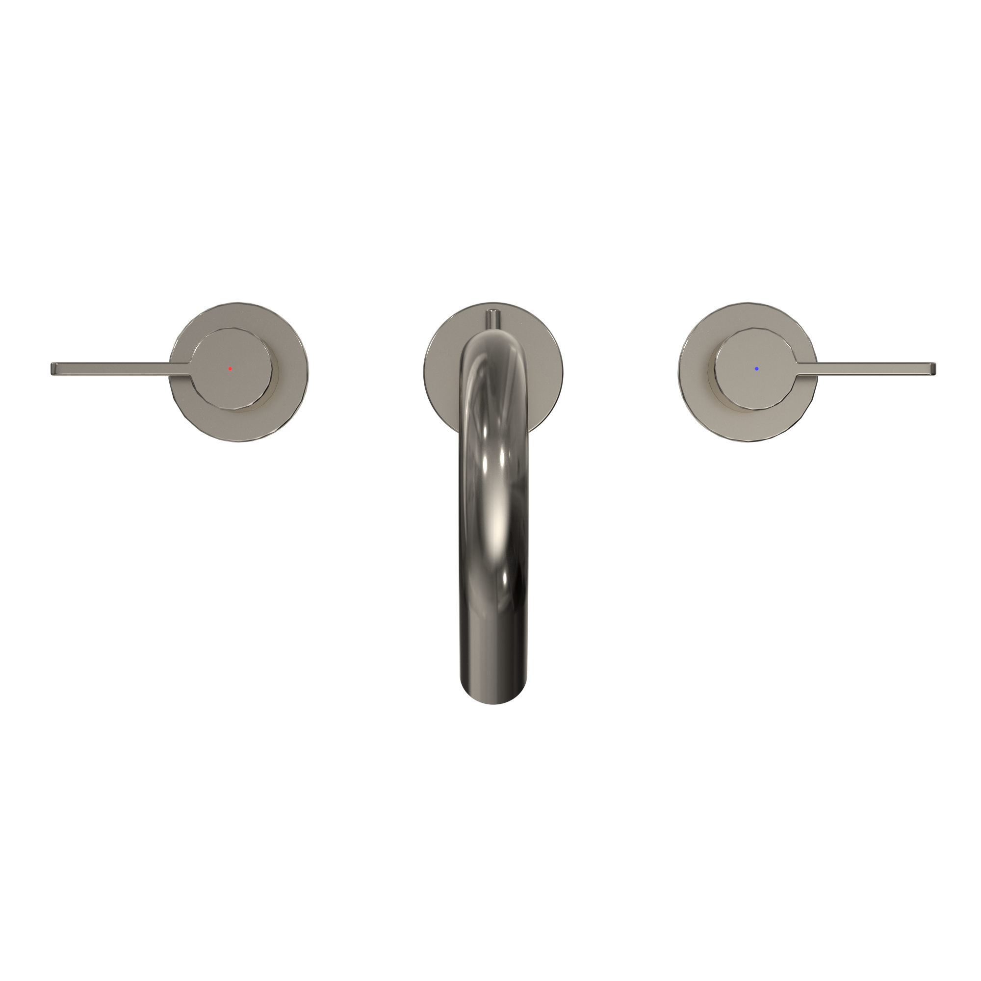 TOTO GF Series 1.2 GPM Two Lever Handle Widespread Bathroom Sink Faucet, Polished Nickel, Brass, TLG11201UA#PN