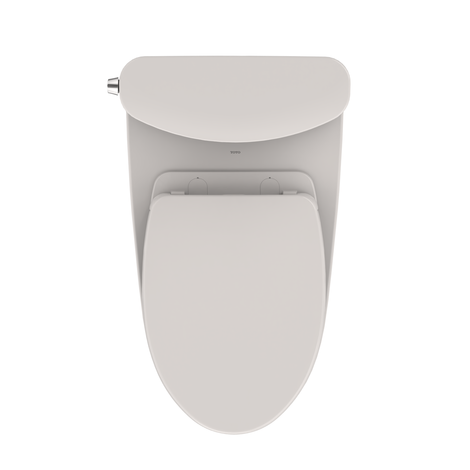 TOTO Nexus 1G Two-Piece Elongated 1.0 GPF Universal Height Toilet with CEFIONTECT and SS124 SoftClose Seat, WASHLET+ Ready, Colonial White, Vitreous China, MS442124CUFG#11