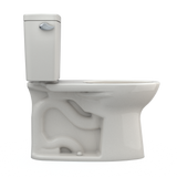 TOTO Drake Two-Piece Elongated 1.6 GPF TORNADO FLUSH Toilet with CEFIONTECT, Sedona Beige, Vitreous China, CST776CSG#12