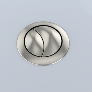 Alternate Image for TOTO Aquia Push Button MS654, 53mm Spare Part, Brushed Nickel, THU340#BN