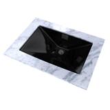 TOTO Lloyd Rectangular Undermount Bathroom Sink, Ebony, Vitreous China, LT931#51