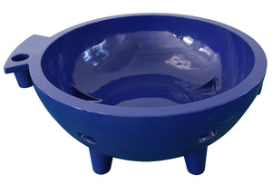 Alternate Image for ALFI brand Circle Bathtub, Dark Blue, FireHotTub-DB