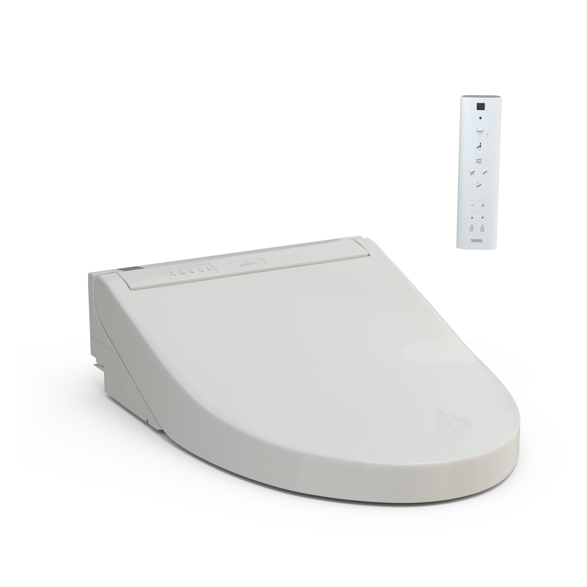 TOTO WASHLET C5 Electronic Bidet Toilet Seat with PREMIST and EWATER+ Wand Cleaning, Elongated, Sedona Beige, Plastic, SW3084#12