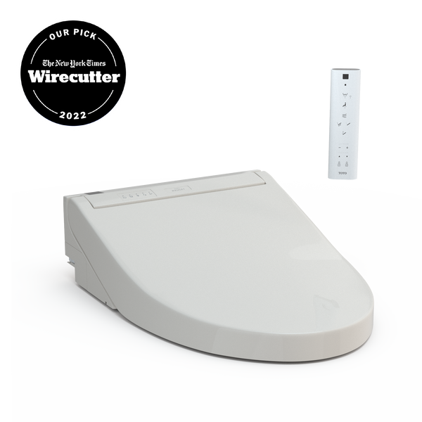 TOTO WASHLET C5 Electronic Bidet Toilet Seat with PREMIST and EWATER+ Wand Cleaning, Elongated, Sedona Beige, Plastic, SW3084#12