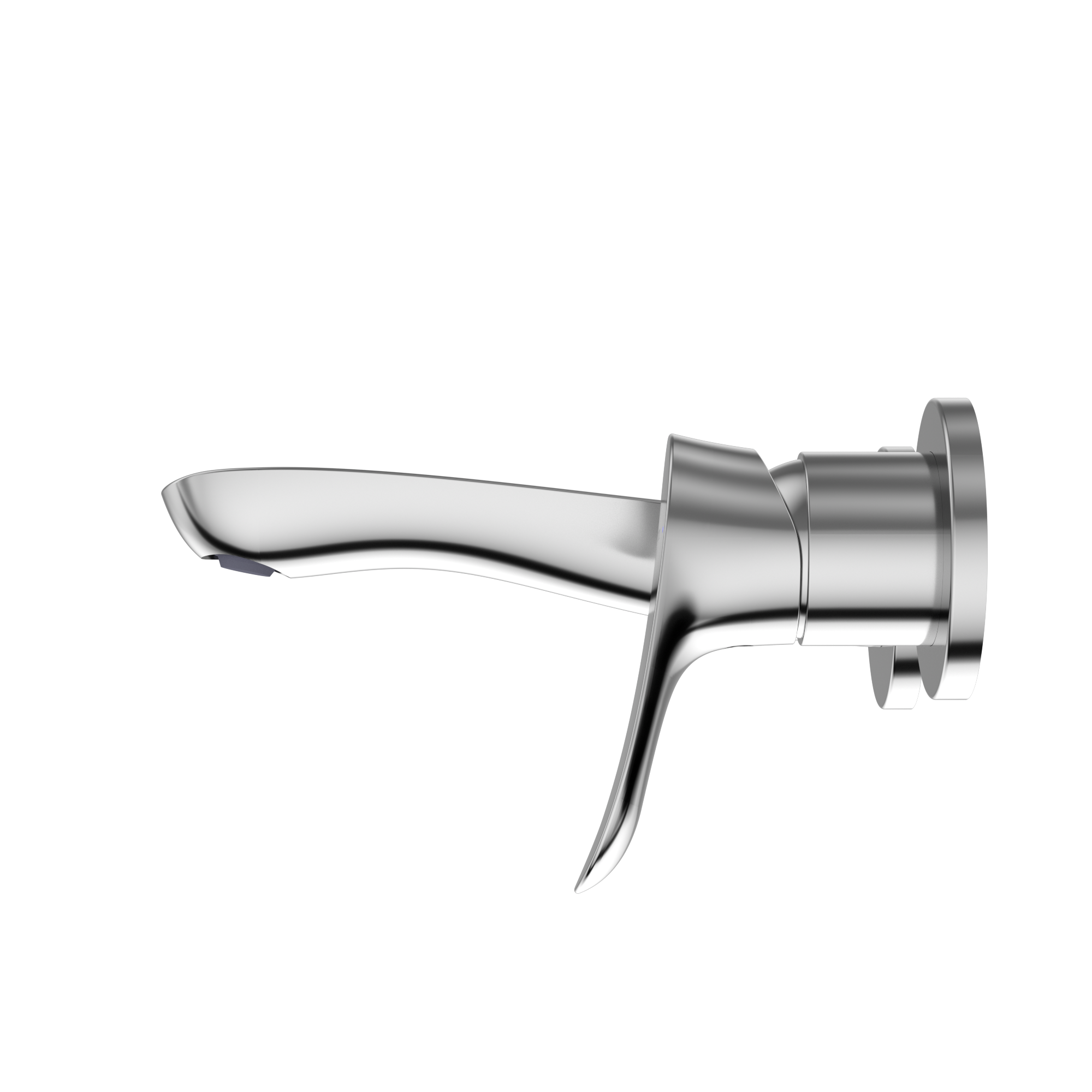 TOTO GO 1.2 GPM Wall-Mount Single-Handle Bathroom Faucet with COMFORT GLIDE Technology, Polished Chrome, Brass, TLG01310UA#CP
