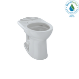 TOTO Drake II Universal Height Round Toilet Bowl with CEFIONTECT, Colonial White, Vitreous China, C453CUFG#11