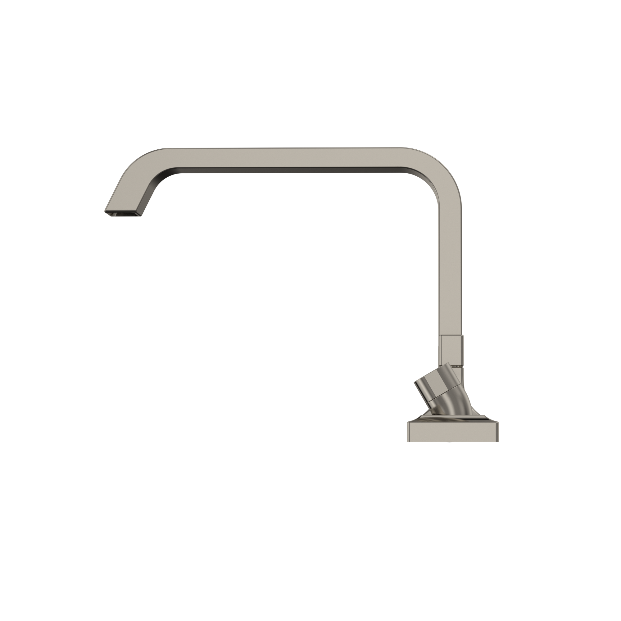 TOTO GC Two-Handle Deck-Mount Roman Tub Filler Trim with Handshower, Polished Nickel, Brass, TBG08202U#PN