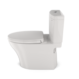 TOTO Aquia IV WASHLET+ Two-Piece Elongated Dual Flush 1.28 and 0.9 GPF Toilet with CEFIONTECT, Colonial White, Vitreous China, MS446124CEMGN#11