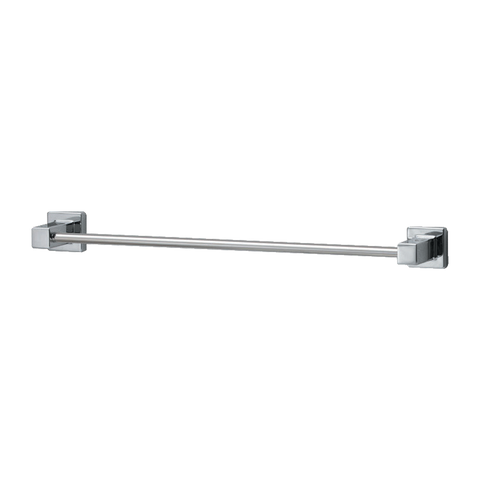 TOTO L Series Square 24 Inch Towel Bar, Polished Chrome, Zinc Alloy|Stainless Steel, YT408S6RU#CP