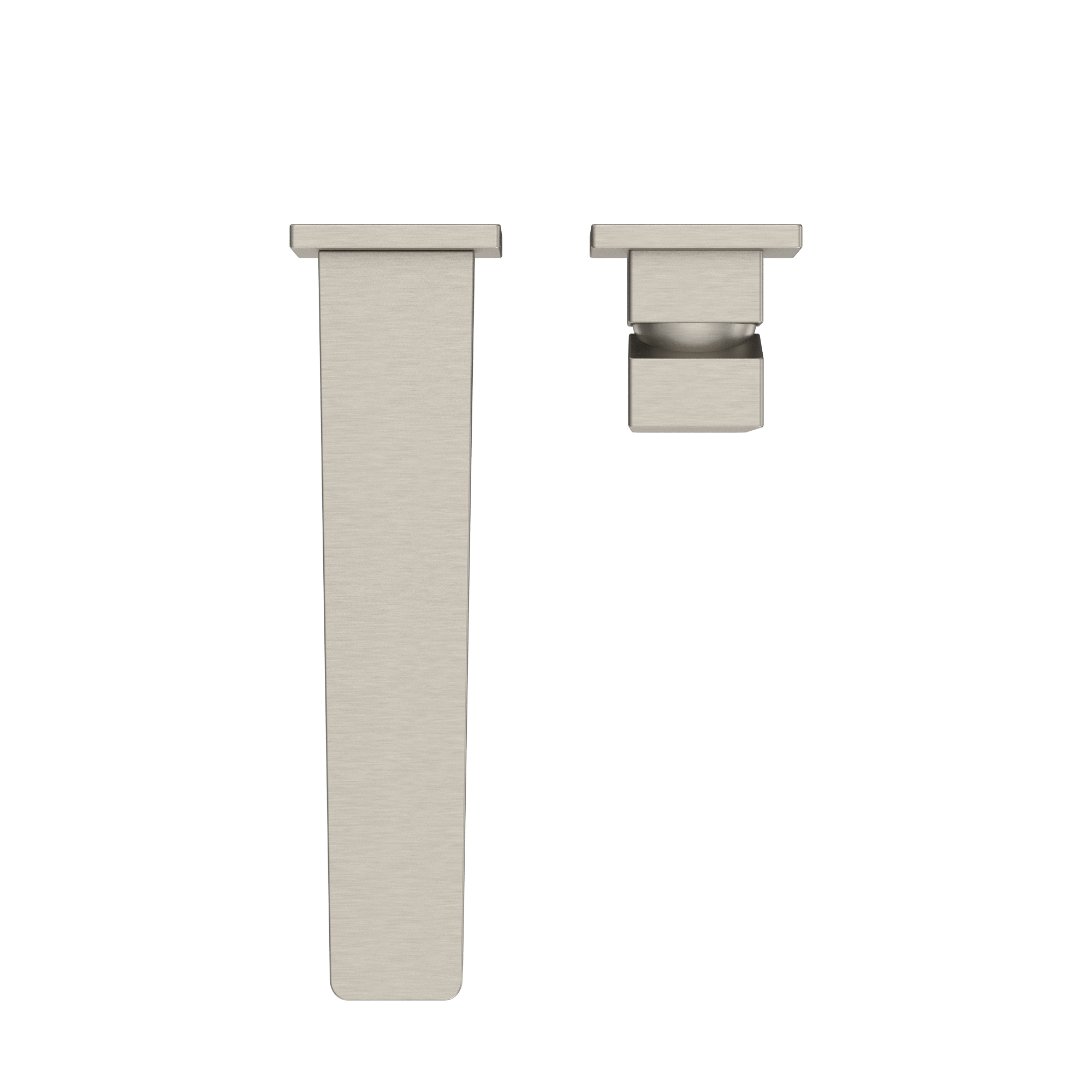TOTO GE 1.2 GPM Wall-Mount Single-Handle Long Bathroom Faucet with COMFORT GLIDE Technology, Brushed Nickel, Brass, TLG07308U#BN