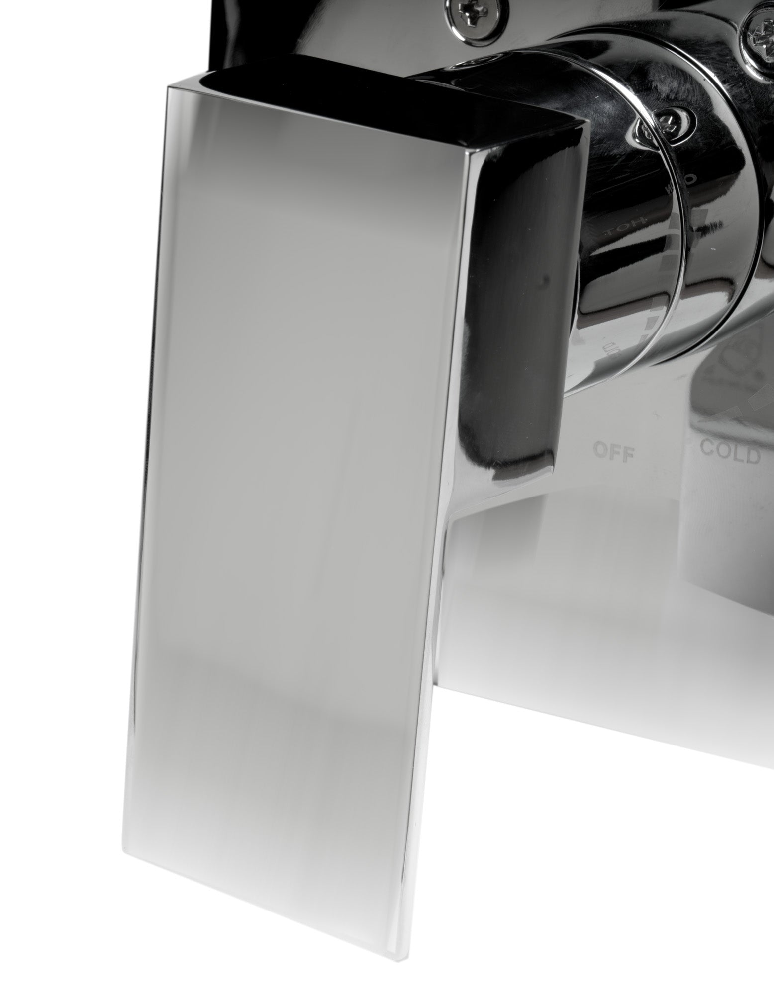ALFI brand AB6701-PC Polished Chrome Modern Square Pressure Balanced Shower Mixer, Brass