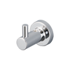 TOTO L Series Round Robe Hook, Polished Chrome, Bronze|Zinc Alloy, YRH406U#CP