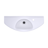 TOTO Oval Wall-Mount Bathroom Sink with CEFIONTECT, Cotton White, Vitreous China, LT650G#01