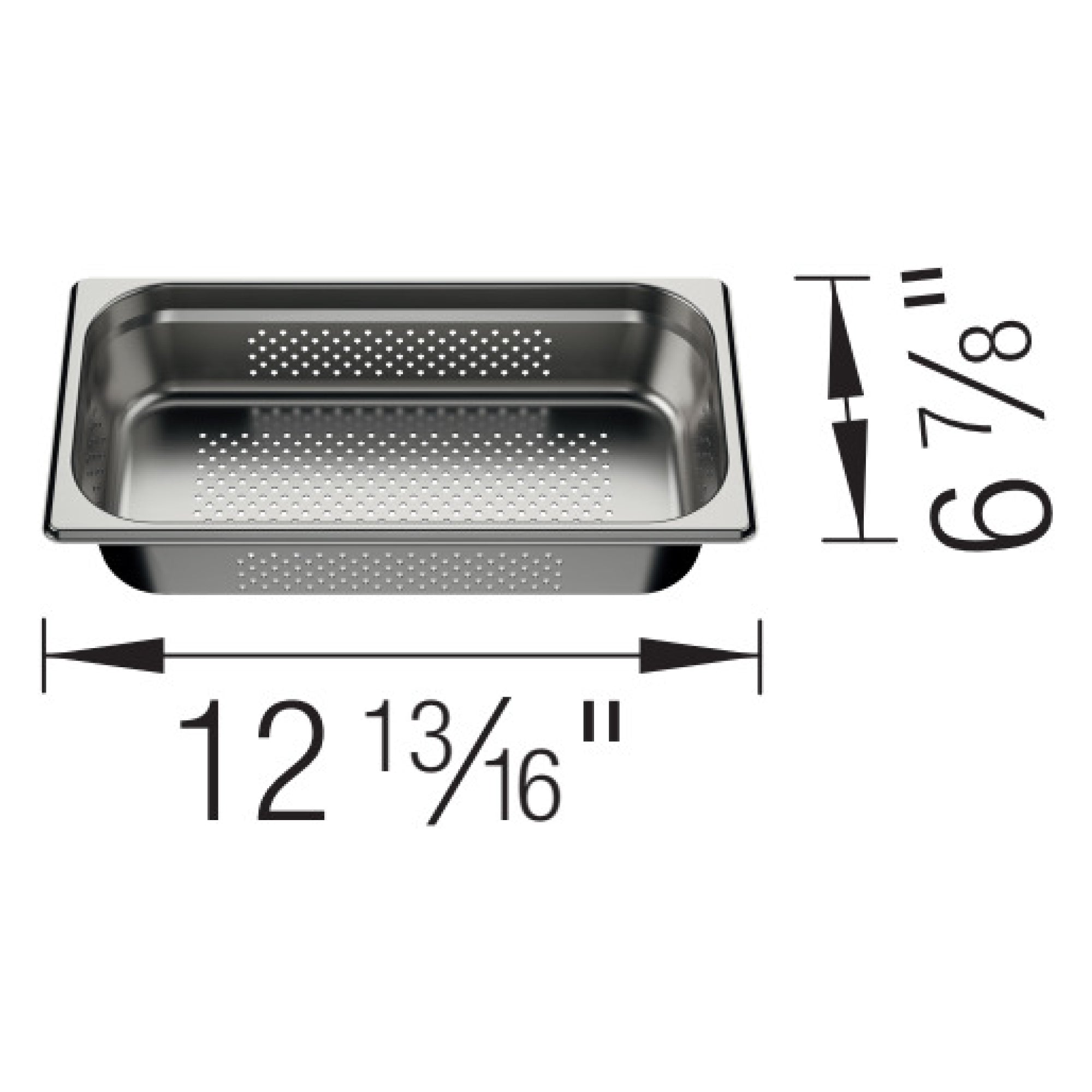 Blanco Inteos Colander - Small, Stainless Steel, 443340