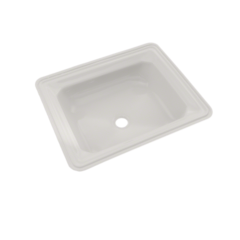 TOTO Guinevere Rectangular Undermount Bathroom Sink with CEFIONTECT, Colonial White, Vitreous China, LT973G#11