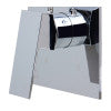 ALFI brand AB5501-PC Polished Chrome Shower Valve Mixer with Square Lever Handle, Brass