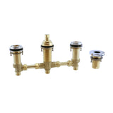 TOTO Four-Hole Roman Tub Filler Rough-In Valve, Polished Chrome, Brass, TBN01202U#CP