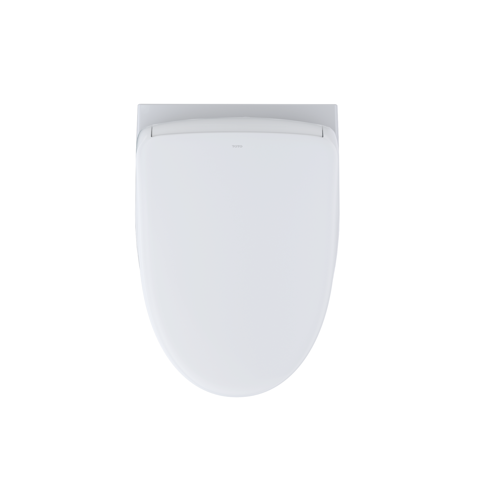 TOTO WASHLET+ AP Wall-Hung Elongated Toilet with S7A Contemporary Bidet Seat and DuoFit In-Wall 0.9 and 1.28 GPF Auto Dual-Flush Tank System, Matte Silver, Vitreous China|Plastic, CWT4264736CMFGA#MS