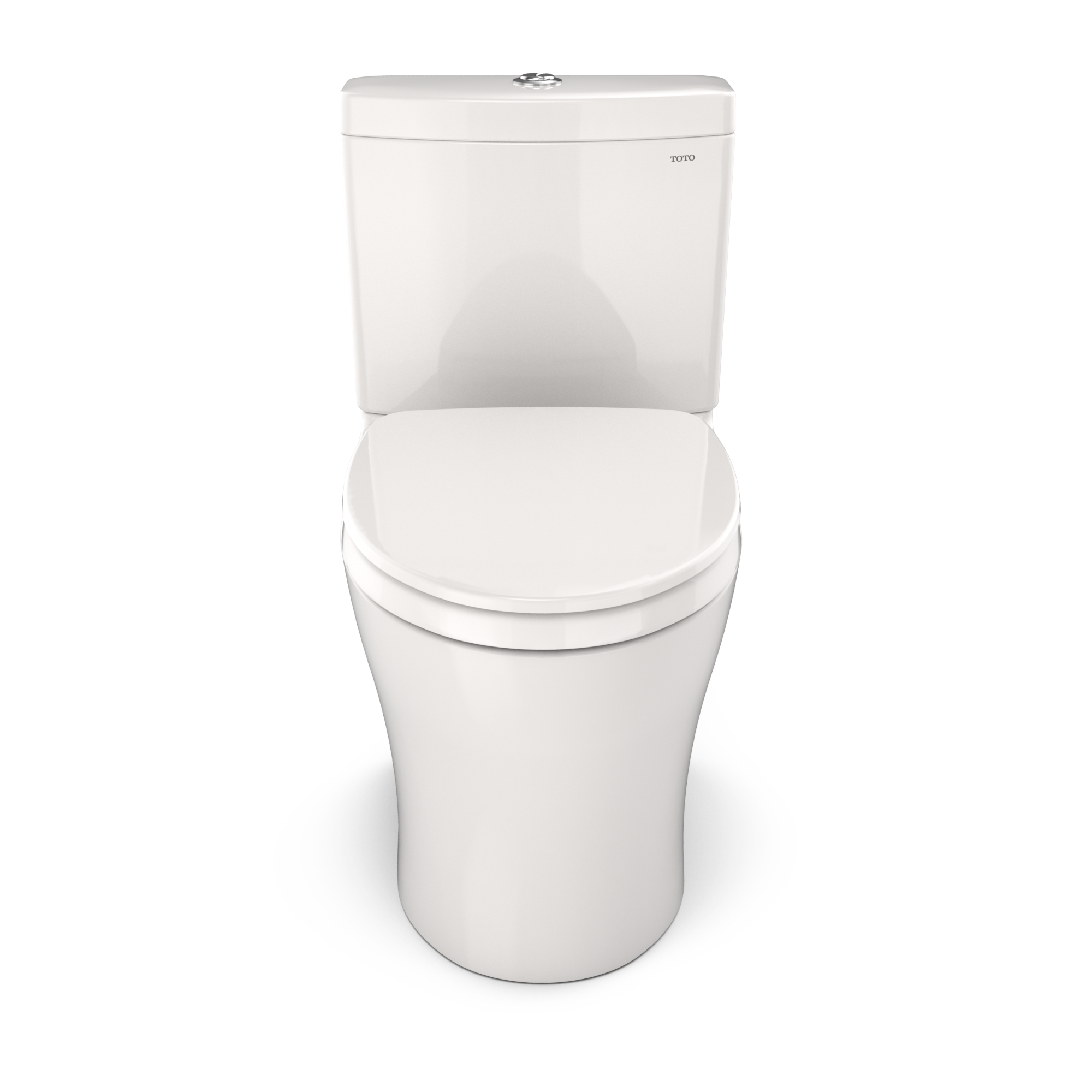 TOTO Aquia IV WASHLET+ Two-Piece Elongated Dual Flush 1.28 and 0.9 GPF Toilet with CEFIONTECT, Colonial White, Vitreous China, MS446124CEMGN#11