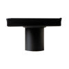 ALFI brand ABSD55B-BM 5" x 5" Black Matte Square Stainless Steel Shower Drain with Solid Cover