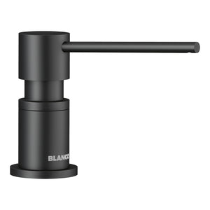 Alternate Image for Blanco Lato Soap Dispenser - Matte Black, Brass, 443031