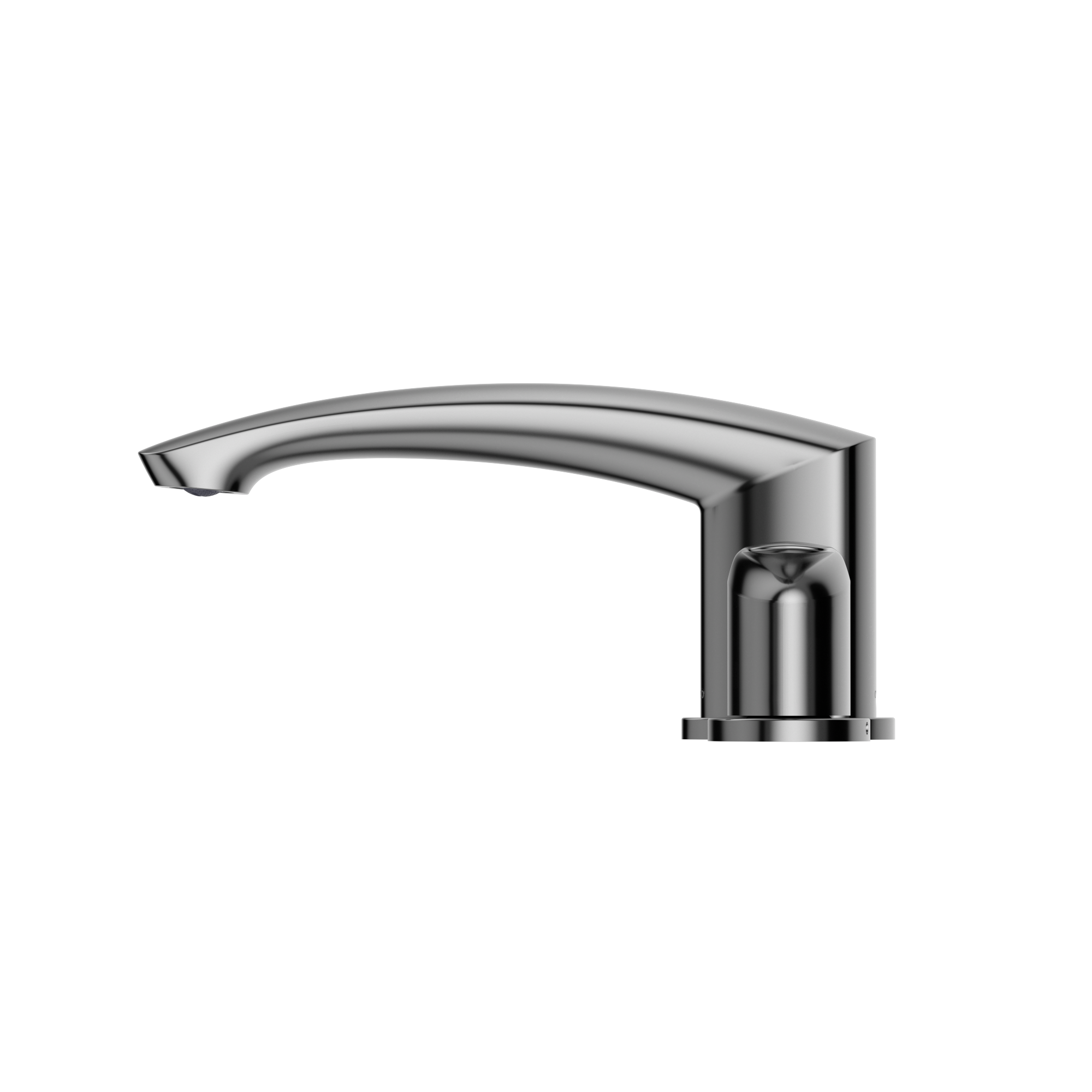 TOTO GM Two-Handle Deck-Mount Roman Tub Filler Trim, Polished Chrome, Brass, TBG09201U#CP