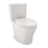 TOTO Aquia IV WASHLET+ Two-Piece Elongated Dual Flush 1.28 and 0.9 GPF Toilet with CEFIONTECT, Colonial White, Vitreous China, MS446124CEMGN#11