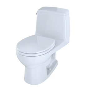 Alternate Image for TOTO Eco UltraMax One-Piece Round Bowl 1.28 GPF Toilet, Cotton White, Vitreous China, MS853113E#01