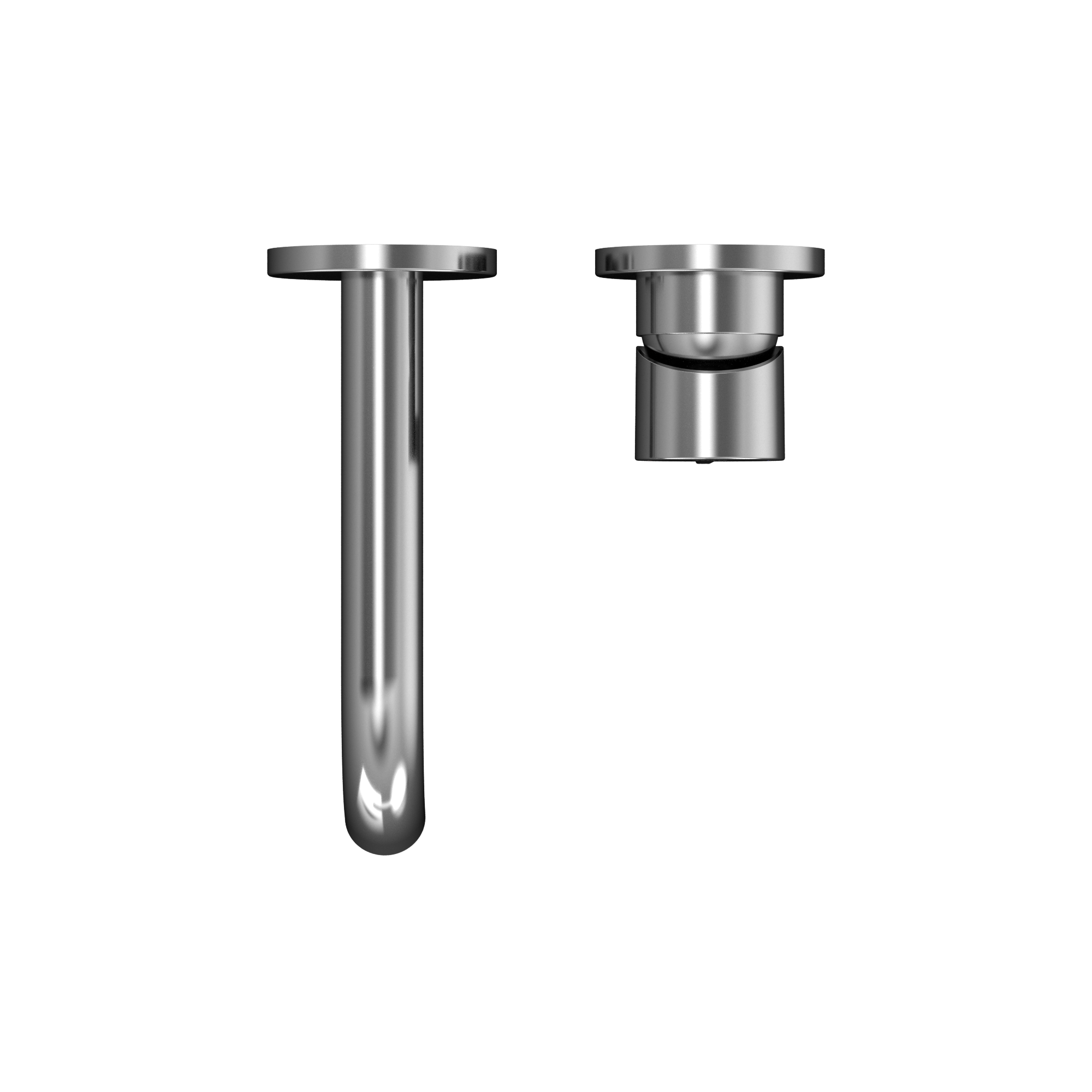 TOTO GF 1.2 GPM Wall-Mount Single-Handle Bathroom Faucet with COMFORT GLIDE Technology, Polished Chrome, Brass, TLG11307U#CP