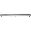 ALFI brand ABLD47D 47" Stainless Steel Linear Shower Drain with Groove Lines, Grey