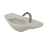 TOTO Oval Wall-Mount Bathroom Sink with CEFIONTECT, Sedona Beige, Vitreous China, LT650G#12