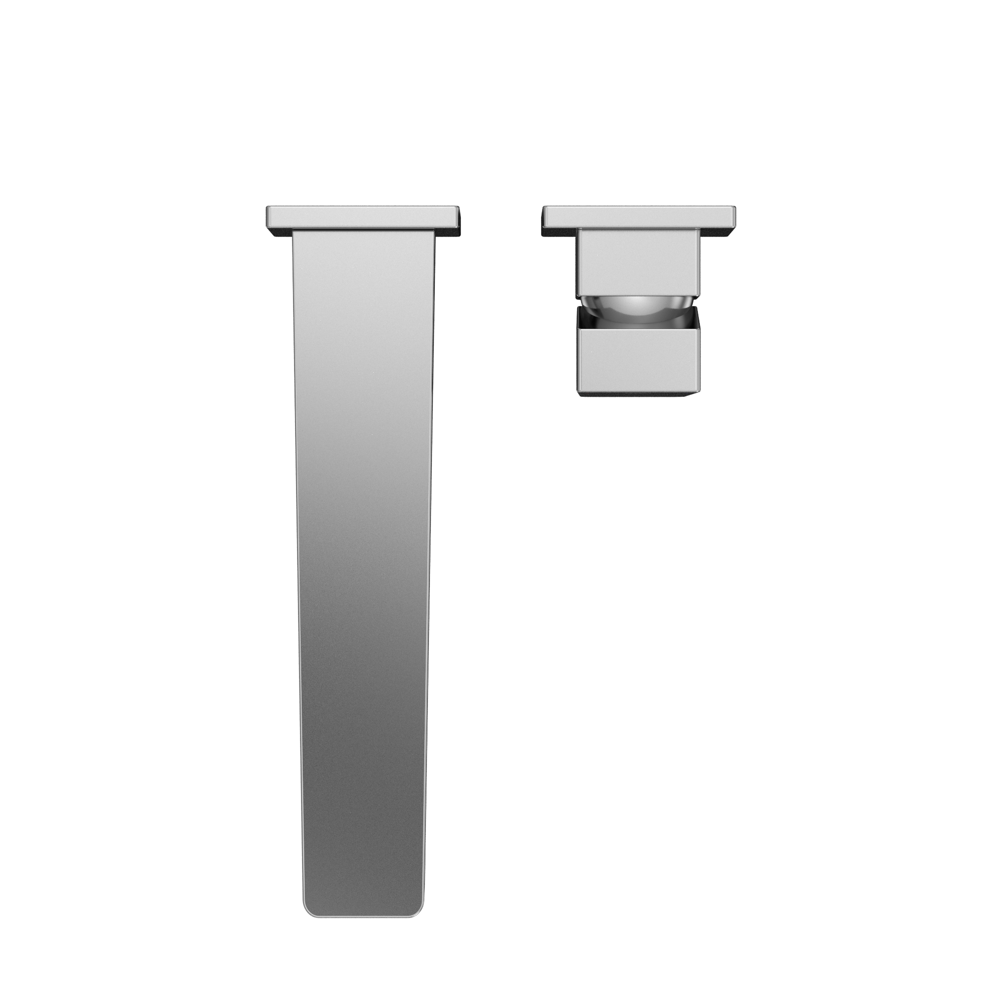 TOTO GE 1.2 GPM Wall-Mount Single-Handle Long Bathroom Faucet with COMFORT GLIDE Technology, Polished Chrome, Brass, TLG07308U#CP