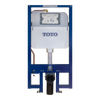 TOTO DuoFit In-Wall Toilet Tank with Dual-Max Dual-Flush 1.28 and 0.9 GPF System with Copper Supply, Steel|Plastic, WT172M