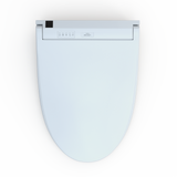 TOTO WASHLET C5 Electronic Bidet Toilet Seat with PREMIST and EWATER+ Wand Cleaning, Elongated, Cotton White, Plastic, SW3084#01