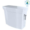 TOTO Promenade II 1G 1.0 GPF Toilet Tank with Right-Hand Trip Lever, Cotton White, Vitreous China, ST403UR#01