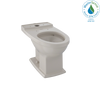 TOTO Connelly Universal Height Elongated Toilet Bowl with CEFIONTECT, Bone, Vitreous China, CT494CEFG#03