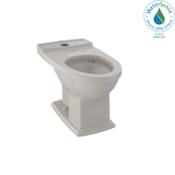 TOTO Connelly Universal Height Elongated Toilet Bowl with CEFIONTECT, Bone, Vitreous China, CT494CEFG#03