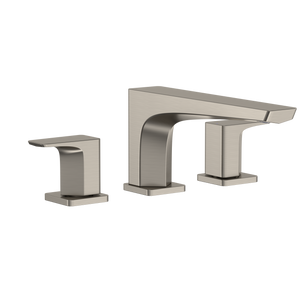 Alternate Image for TOTO GE Two-Handle Deck-Mount Roman Tub Filler Trim, Brushed Nickel, Brass, TBG07201U#BN