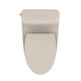 TOTO Nexus 1G One-Piece Elongated 1.0 GPF Universal Height Toilet with CEFIONTECT and SS124 SoftClose Seat, WASHLET+ Ready, Sedona Beige, Vitreous China, MS642124CUFG#12