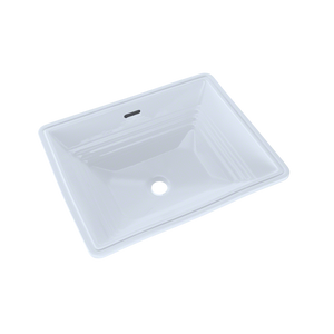 Alternate Image for TOTO Promenade Rectangular Undermount Bathroom Sink, Cotton White, Vitreous China, LT533#01
