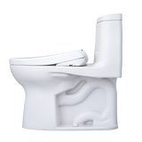 TOTO WASHLET+ UltraMax II One-Piece Elongated 1.28 GPF Toilet and WASHLET+ S7 Contemporary Bidet Seat, Cotton White, Vitreous China|Plastic, MW6044726CEFG#01