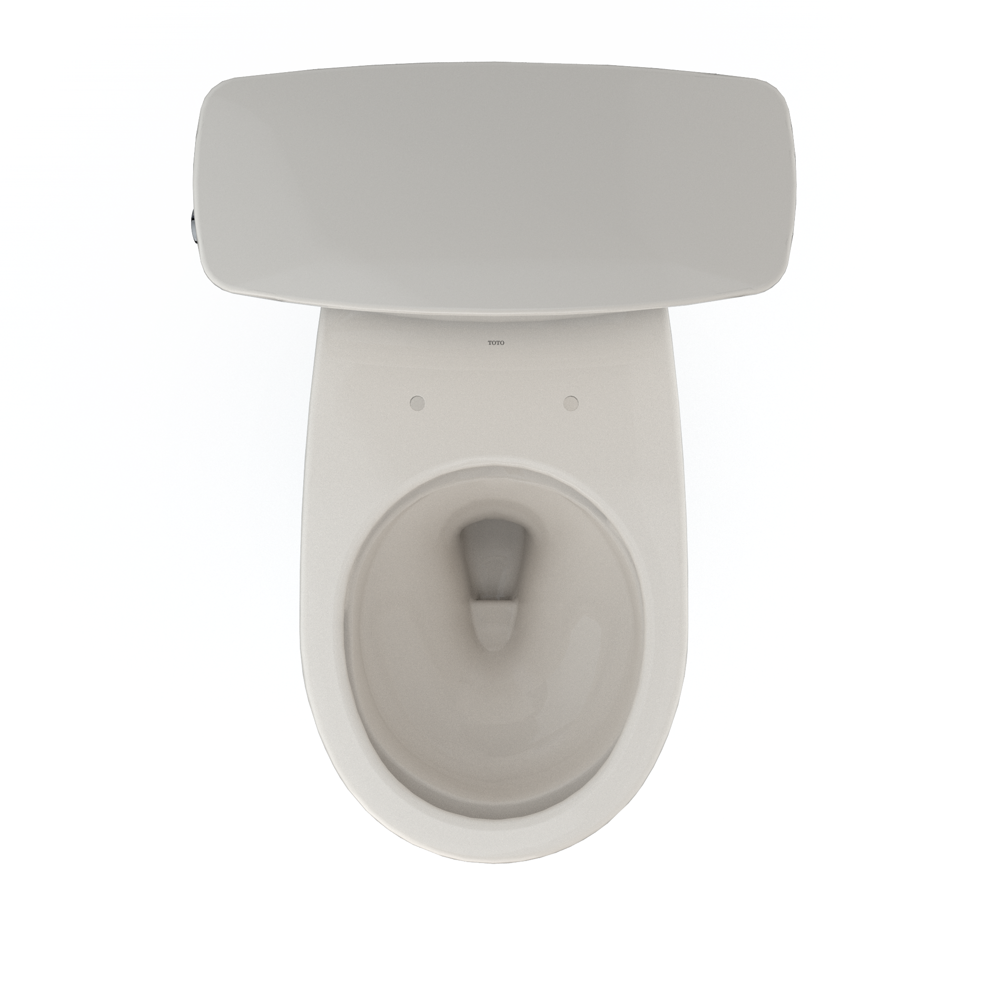 TOTO Drake Transitional Two-Piece Round 1.28 GPF Universal Height TORNADO FLUSH Toilet with CEFIONTECT, Sedona Beige, Vitreous China, CST785CEFG#12