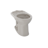 TOTO Drake II Universal Height Round Toilet Bowl with CEFIONTECT, Bone, Vitreous China, C453CUFG#03